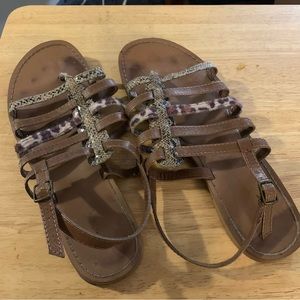 Women’s 9 Sandals brown